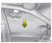 Reversão automática (somente para versão de levantamento automático dos vidros)