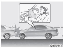 Condições de enchimento do airbag
