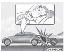 Condições de não acionamento do airbag